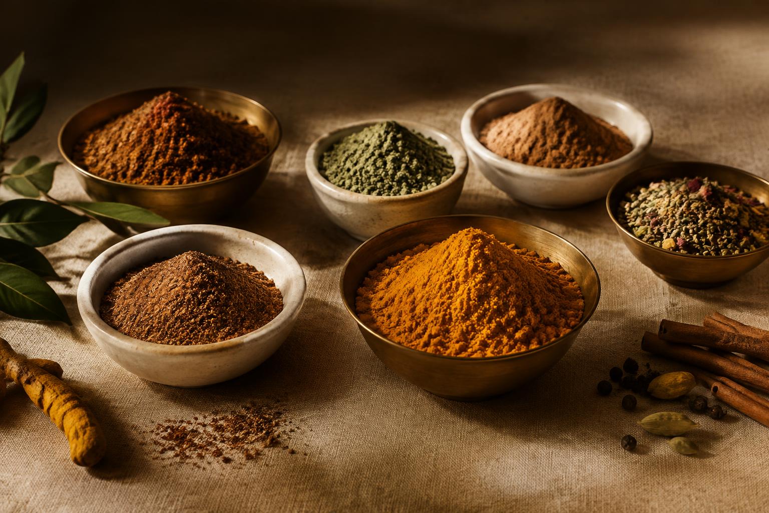 Mix Powders & Wellness Blends assortment photograph